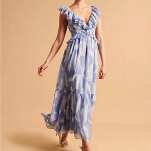 Drama Ruffle Maxi Dress